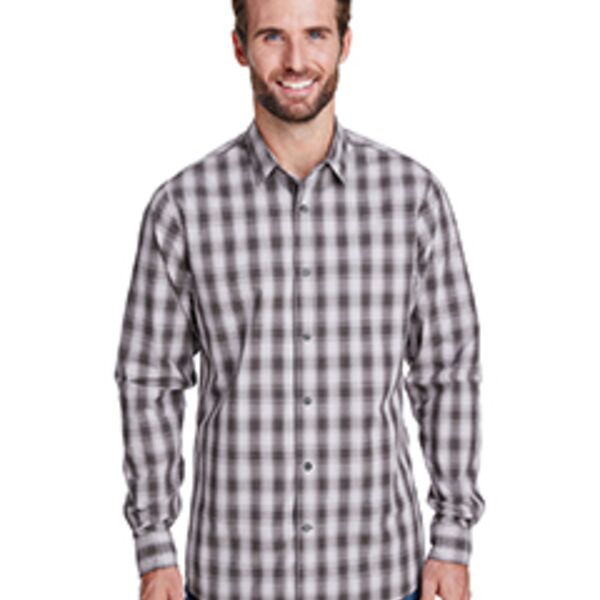 Men's Mulligan Check Long-Sleeve Cotton Shirt Thumbnail