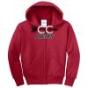 Youth Core Fleece Full Zip Hooded Sweatshirt Thumbnail