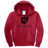 Youth Core Fleece Full Zip Hooded Sweatshirt Thumbnail