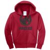 Youth Core Fleece Full Zip Hooded Sweatshirt Thumbnail