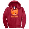 Youth Core Fleece Full Zip Hooded Sweatshirt Thumbnail
